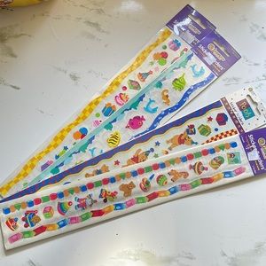 Vintage Sandylion Sticker Border LOT!